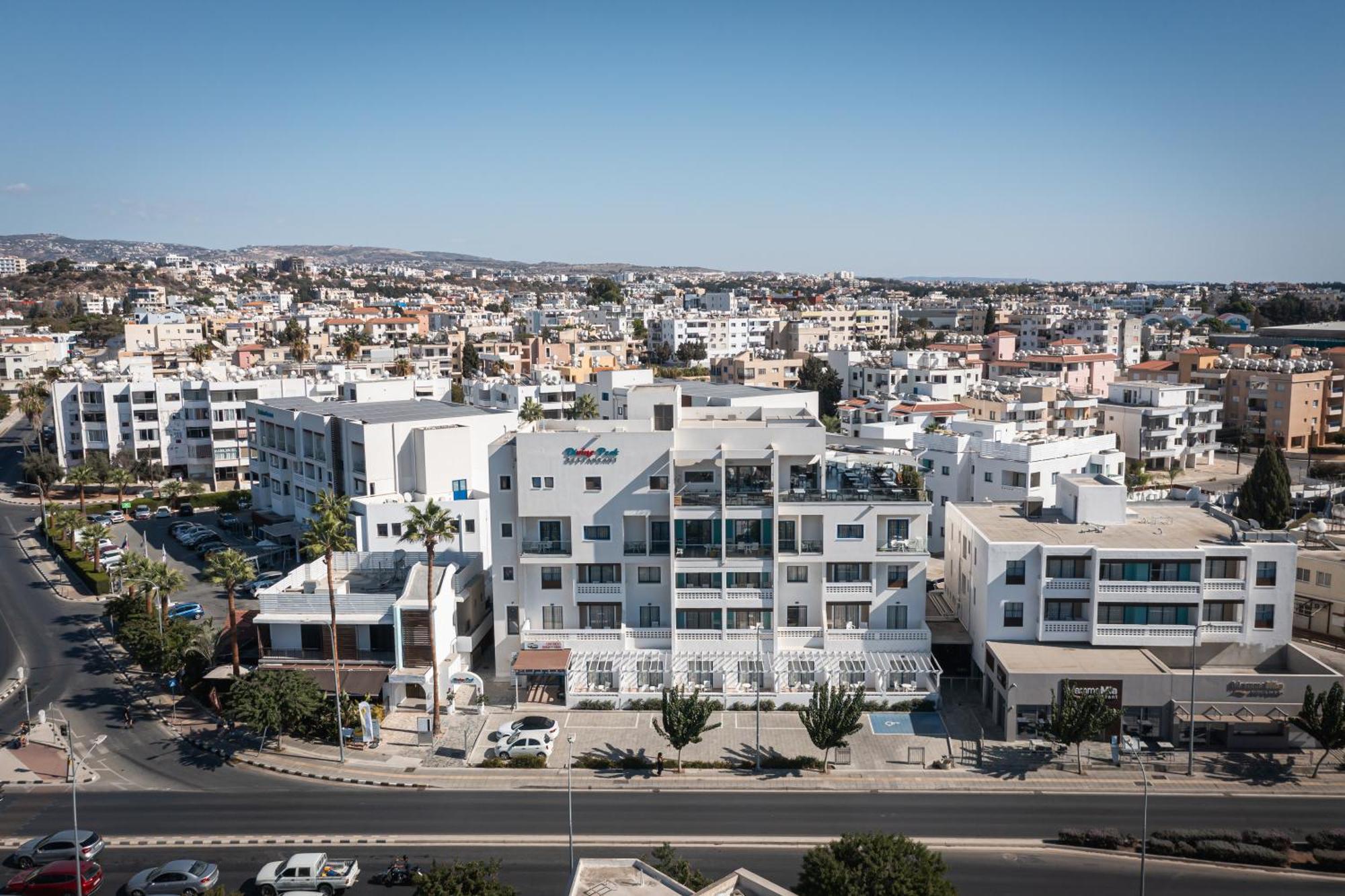 Kefalos Damon Hotel Apartments Paphos Bagian luar foto